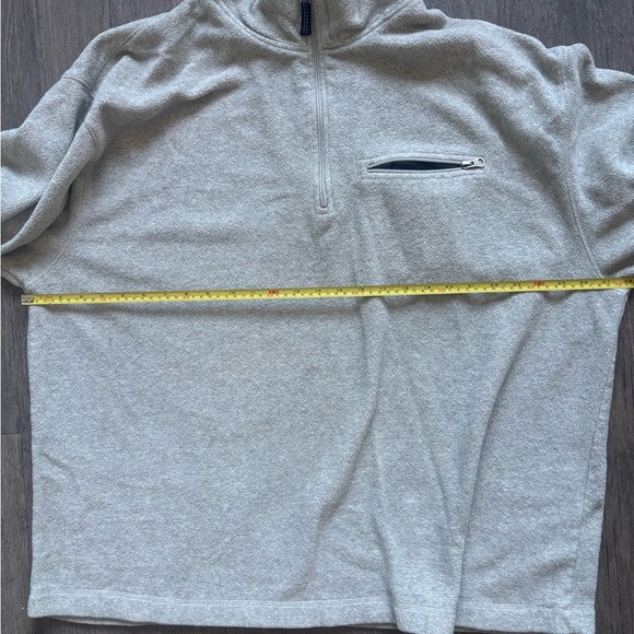 GAP Men's Light Gray Zip-Up Sweater - Picture 3 of 6